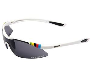 Massi World Champion - Lunettes de Soleil de Cyclisme Unisexe, Multicolore