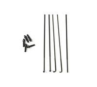 Massi Pack 5 Radio+écrou X-Tech 38 274 mm Accessoires vélo Mixte, Multicolore