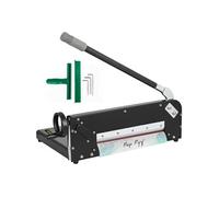 Massicot à Aapier Robuste en Acier 30cm pour A4 Capacité de 300 Feuilles pour Bureau