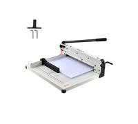 Massicot à Aapier Robuste en Acier 43,18cm pour A3 Capacité de 400 Feuilles Blanc