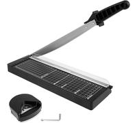 Massicot à papier, coupe-papier, A4, R4, avec règle à grille et guide de coupe mobile, machine à découper manuelle, pour papier, photos, coupons et étiquettes