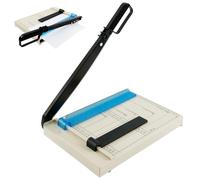 Massicot A4 30cm Coupe Papier Massicot Scrapbooking A4 avec Rainurage et cm Coupe Papier Guillotine A4 Outil de Scrapbooking pour Découpe de Papier d'artisanat Papier Standard Photos Étiquettes (B)
