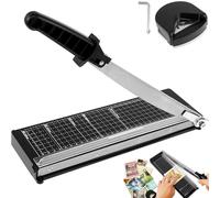 Massicot A4/B5/A5/B6/B7 Coupe Papier Guillotine Manuel Avec Base En MéTal Guillotine Cisaille Pour Office Home Coupeur Guillotine Portable Pour Couper Du Papier, Des Photos Et Du Carton