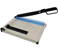 Massicot A4 compact, coupe-papier en métal, machine à découper pour photos, papier, carton jusqu'à 160 g/m² et papier, jusqu'à 6-8 feuilles en 80 g/m²