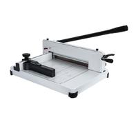 Massicot A4 - FLASIDU -Professionnel - Guillotine Manuel - Précision Maximale - Base Anti-Dérapante - Ergonomique- 70*39*33cm-Blanc