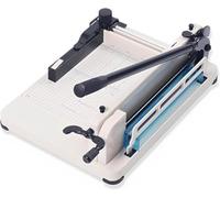 Massicot A4 Robuste, 12 Lames pour 400 à 500 Feuilles, Graduation de précision, idéal pour Le Bureau et Les Loisirs créatifs
