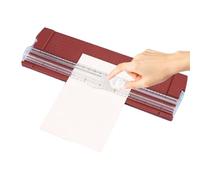 Massicot Coupeur Slider - Outil de Découpe Facile Sécurisé et Précis,Outil de Précision Portable pour Projets de Cartes Photos Coupons et Étiquettes