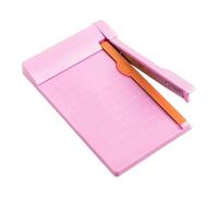 Massicot de Bureau 12 Pouces (30 cm) - Guillotine de Coupe pour Papier et Photos - Outil de Scrapbooking et Loisirs Créatifs- Rose
