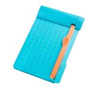 Massicot de Bureau 12 Pouces (30 cm) - Guillotine de Coupe pour Papier et Photos - Outil de Scrapbooking et Loisirs Créatifs- Bleu