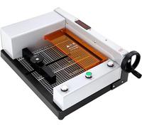 Massicot électrique Robuste - Massicot Automatique à Guillotine pour Une épaisseur De Coupe De 40 Mm, Idéal pour Le Carton, Le Cuir Et Une Utilisation Au Bureau - Parfait pour La Maison Et Lécole