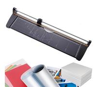 Massicot manuel à guillotine en métal avec règle à échelle, largeur de coupe 31,8 cm à 60 cm, coupe 10 feuilles pour papier, photo, papier artisanal, scrapbooking (A2)