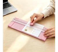 Massicot portable A4 avec guide de grille, outil de coupe droite pour travaux manuels