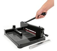 Massicot robuste A4/A3, capacité de 400 feuilles, trancheuse manuelle de bureau pour papier artisanal, coupon, étiquette, papier cartonné