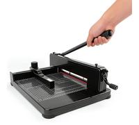 Massicot robuste A4/A3, capacité de 400 feuilles, trancheuse manuelle de bureau pour papier artisanal, coupon, étiquette, papier cartonné