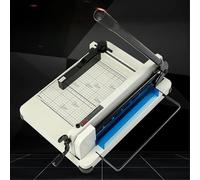 Massicot Robuste De 12 Pouces - Capacité De 400 Feuilles, Lame De Précision Et Règle De Positionnement Pour Papier A4/cuir/tissu, Idéal Pour Les Bureaux Et Les Imprimeries white