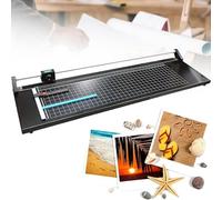Massicot rotatif de précision à usage intensif, coupe-papier manuel à guillotine, largeur de coupe 600 mm/970 mm, capacité de 6 feuilles pour papier kraft, photo, film, carte,CuttingWidth:600mm