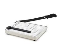WAYTEX 77296 Massicot Guillotine pour couper Papier, Carton et Feuilles Plastifiées, Cisaille à Levier, capacité 10 feuilles longueur de Coupe 30 cm, base métal solide