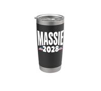 Massie 2028 Election Thomas Massie For President Gobelet isotherme en acier inoxydable double paroi