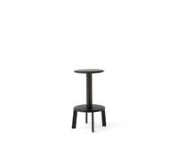 Massif AV39 Tabouret de Bar Chêne Teinté Foncé/ Noir Chaud