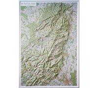 Massif des Vosges relief map (60177)