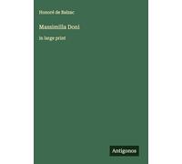 Massimilla Doni: in large print