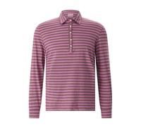 Massimo Alba, Homme, Tops, Rose, Taille: M Polo à Manches Longues Rayé