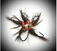 Massimo Clini : Pheasant Tail, Nymphe en tungstène, en 9 artificielles trois pour mesure et poids, construite sur hameçons Barbless cecoslovacchi, conforme au règlement FIPS mouche