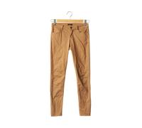 massimo dutti pantalons femme de couleur marron 36