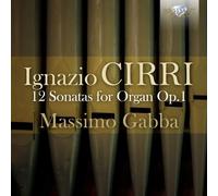 Ignazio Cirri – 12 sonates pour orgue Opus 1