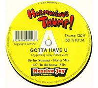 Massive Joy - Gotta Have u (3 Versions, IN onk Mix, 1995, Feat. Yaffayo) [Import]