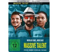 Massive Talent UHD SteelBook Lim. (Blu-ray) Nicolas Cage Pedro Pascal