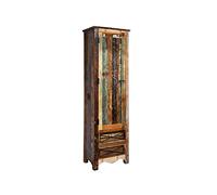 MASSIVMOEBEL24.DE Armoire - Bois Massif recyclé Multicolore laqué - Inspiration Ethnique - Nature of Spirit #109