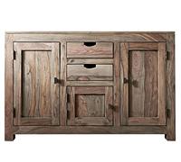 Buffet - Bois massif de palissandre huilé - NATURE GREY #86