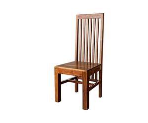MASSIVMOEBEL24.DE Chaise 45x46x100 Acacia laqué Miel Oxford #25