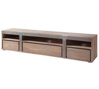 MASSIVMOEBEL24.DE Meuble TV Acacia 250 x 48 x 55 Beige laqué Amsterdam #127