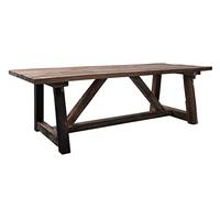 MASSIVMOEBEL24.DE Table à Manger 190x100cm - Bois Massif recyclé Brut - Bassano #111