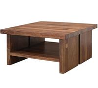 MASSIVMOEBEL24.DE Table Basse 90x90 Palissandre laqué Noble Unique Sydney #120