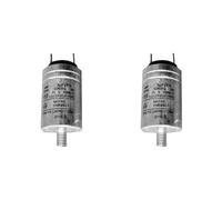Masslla Lot de 2 pièces de lave-vaisselle - Boîtier en aluminium - Condensateur MKP-3UF 450 VAC