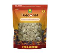 MASSO 231281N Fuegonet Lot de 200 Cubes d'allumage (192 + 8)