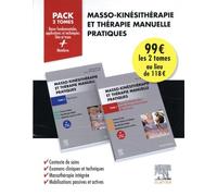 Masso-kinésithérapie et thérapie manuelle pratiques - Pack de 2 tomes: Bases fondamentales, applications et techniques. Tête et tronc. Membres