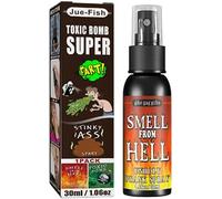 massoke Fart Prank Spray, 30ML Smelly Spray, Hilarious Gag Prank Stink Stuff, Extra Strong Tricky Liquid Fart, Halloween April Fools' Day Prank Stuff Gift (H)