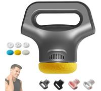 Massology Pro Massage, 2025 New Deep Tissue Percussion Massager, with 3 Massage Heads & 12 Adjustable Gears, Portable Home/Exercise Tool (Grey)