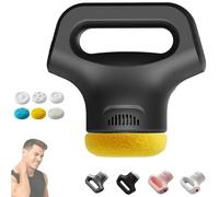 Massology Pro Massage, 2025 New Deep Tissue Percussion Massager, with 3 Massage Heads & 12 Adjustable Gears, Portable Home/Exercise Tool (Black)
