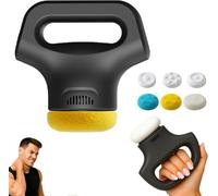 Massology Pro - Massology Deep Tissue Percussion Massager with Spin-Vibration Tech to Melt Tension on Demand, Right from the Comfort of Home - Feel the Difference in Just 15 Minutes (Black)