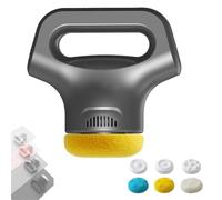 Massology Pro - Massology Pro Massage, with 3 Massages Heads & 12 Adjustable Gears, Portable Home Massages Tool, for Neck, Back, HIPS & All Over (Gray)