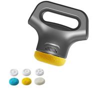 Massology Pro - Massology Pro Massager Gun, 12-Level Adjustable Portable Home Massage Tool with 3 Heads for Back, Portable Home Massages Tool,Your Neck,Back,HIPS and All Over (Gray)