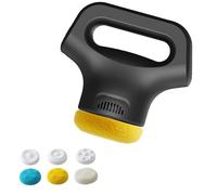 Massology Pro - Massology Pro Massager Gun, 12-Level Adjustable Portable Home Massage Tool with 3 Heads for Back, Portable Home Massages Tool,Your Neck,Back,HIPS and All Over (Black)