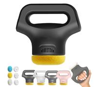 Massology Pro - Massology Pro Massager Gun,12-Level Adjustable Portable Home Massage Tools With 3 Heads For Back,3 skin-friendly pads, for Your Back,Neck,HIPS and All Over (Black)