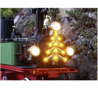 Massoth 8129590 Weihnachtsbaum Eclairage extérieur éclairage permanent avec LEDs Convient pour (modélisme ferroviaire): bâtiment 1 set