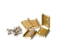 Massoth - Rail Clamps G Scale Brass 19mm 50/Pack